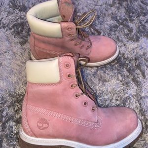 Light Pink Timberland’s